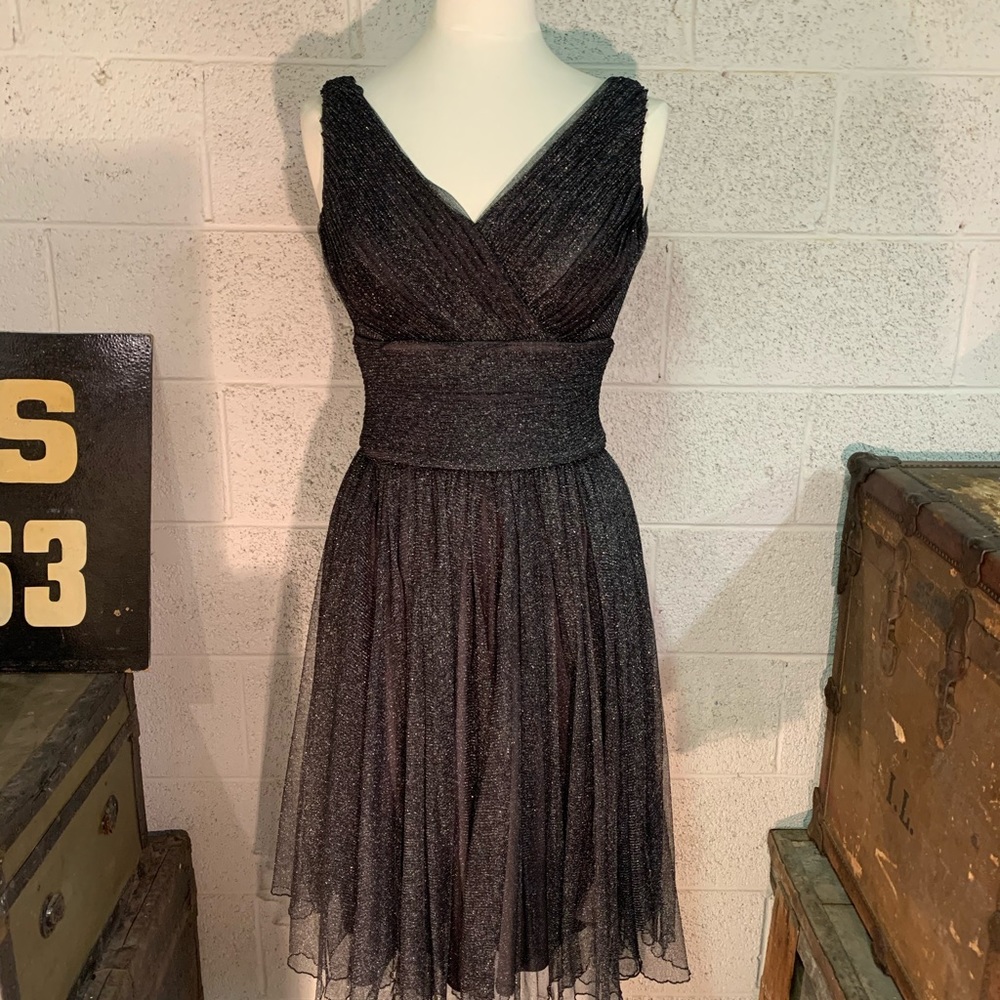 Coldwater creek metallic party dress size 6
